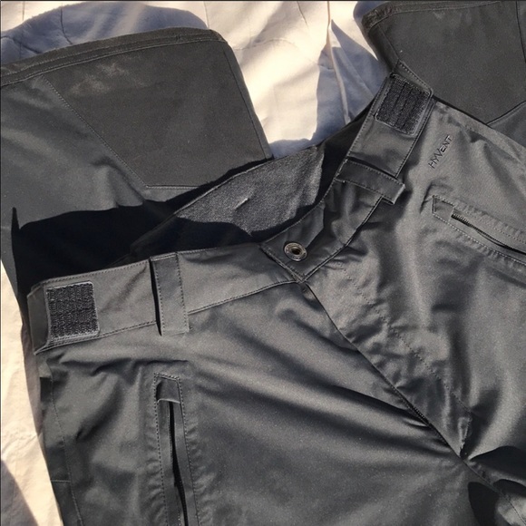 The North Face HYVENT charcoal gray snow pants - Picture 10 of 11
